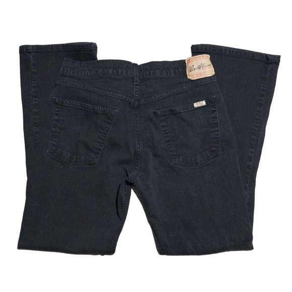 Signature by Levi Strauss Denim - Levis Signature Jeans Womens Size Misses 12 Short Black Denim Boot Cut Stretch